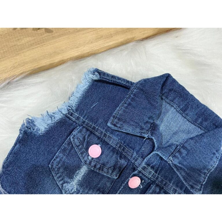 Colete Jeans Infantil Meninas