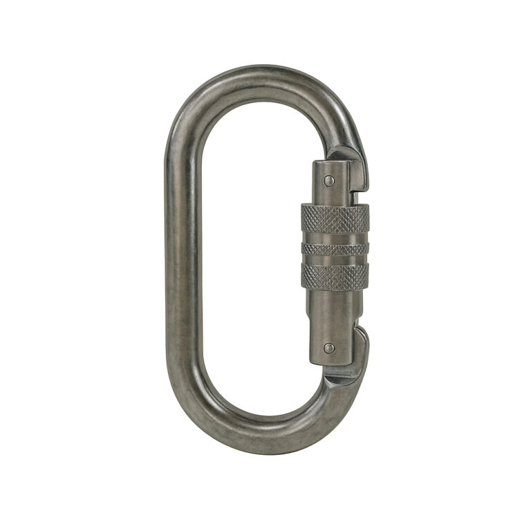 Mosquetão Oval 25KN Aço Carbono Profissional  Tr
