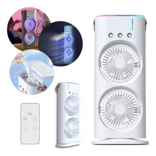 Ventilador de Umidificador de Torre Dupla Ar Condi
