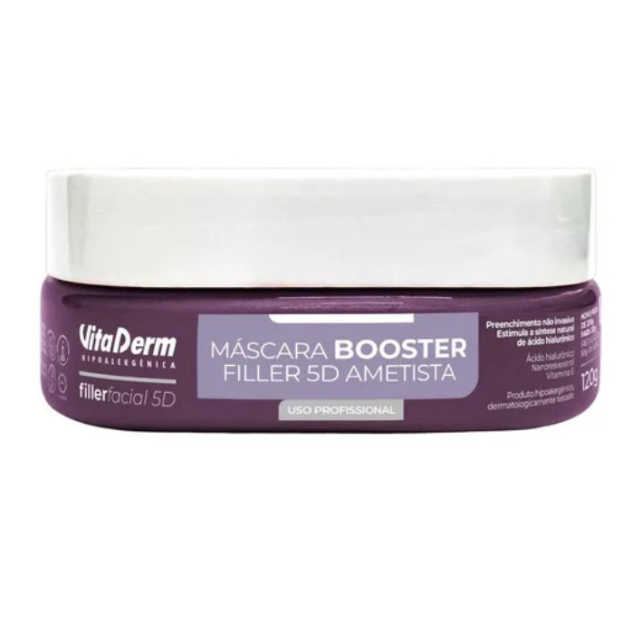 Máscara Facial Booster Ametista Filler 5d Vita De