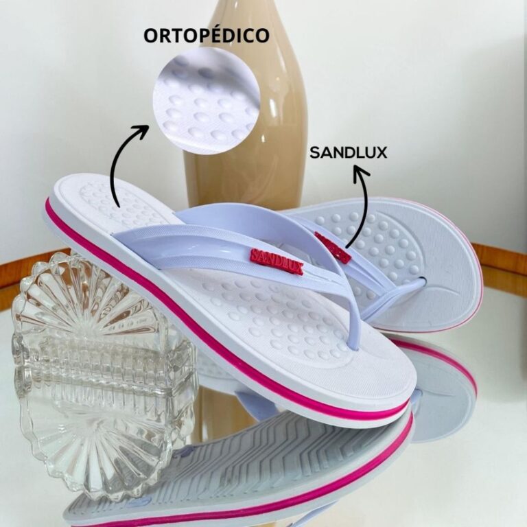 Chinelo Papete Ortopédica Feminina Antiderrapante