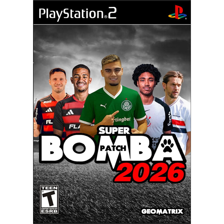 Super Bomba Patch 2026 abril Geomatrix Narração André Henning – Playstation 2