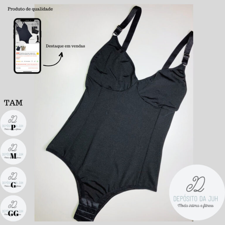 Modelador Cinta Bore Suplex Sem Bojo Redutora De M