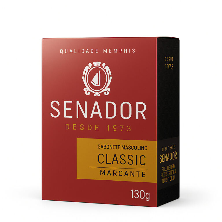 Kit Sabonetes Senador Classic Marcante Masculino 1