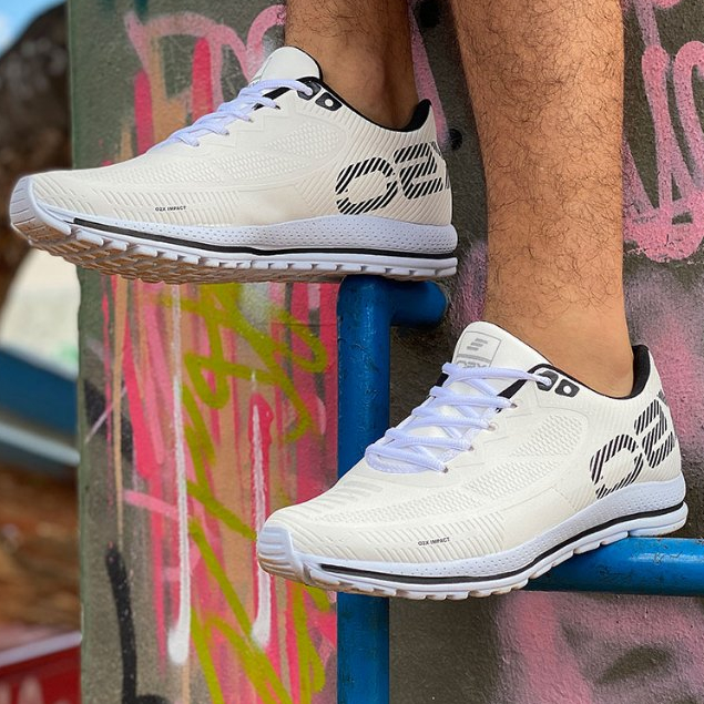 TENIS MASCULINO O2X ESPORTIVO FITNESS DIA A DIA PR