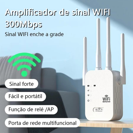 Repetidor Amplificador De Sinal Wifi 1200mbps Ultr