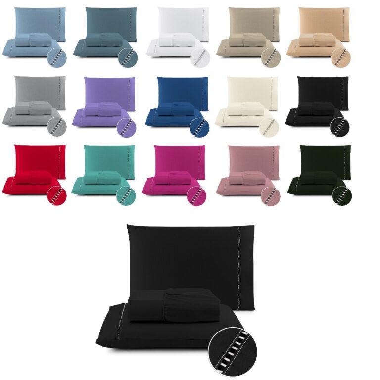 Jogo de Lençol 400 Fios Micropercal Com Fronha em