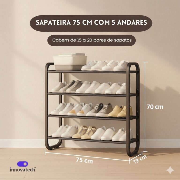 Sapateira Vertical Organizadora 9 Andares – 