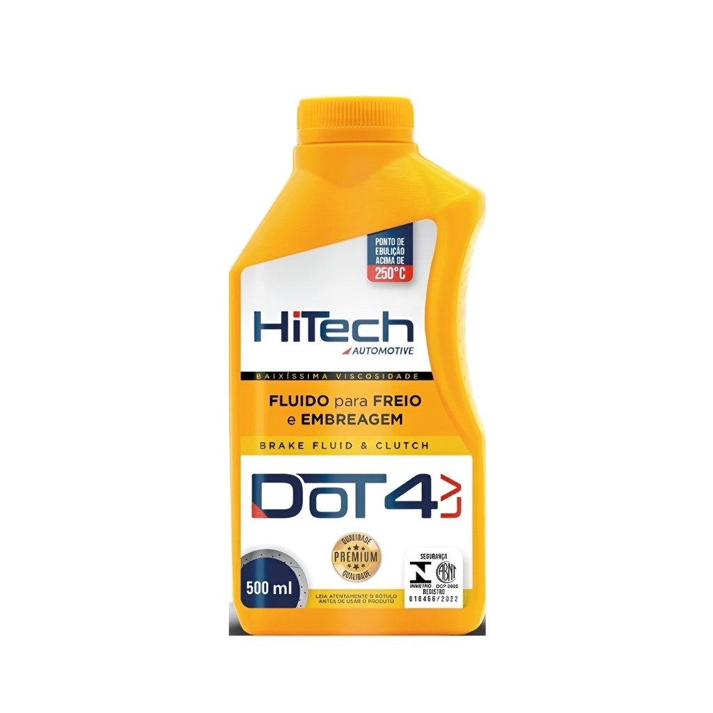 Fluido Para Freio Hi Tech Dot 4 Lv Classe 6 – 500ml