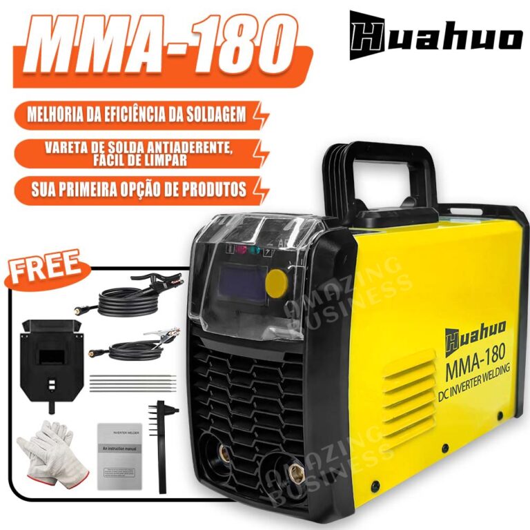 110V/220V A máquina de solda manual MMA-180 é pe