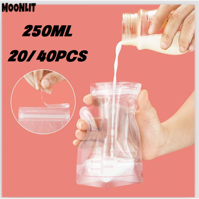 Kit 20/40/80 Pçs Un Saco Saquinhos Congelar Leite