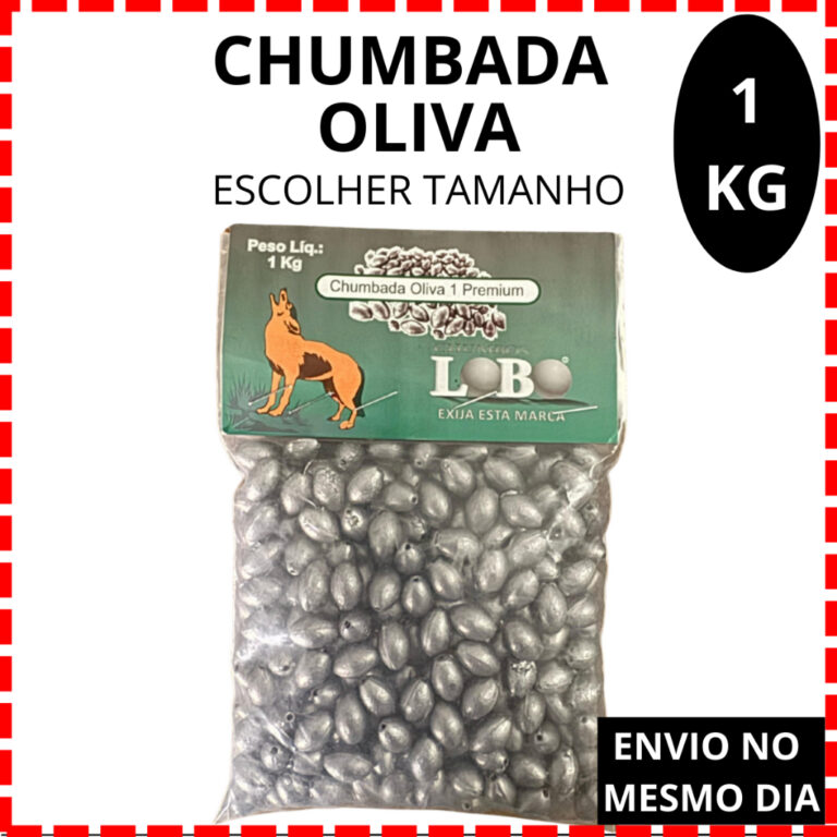 Chumbada para Pesca Oliva (1 KG) – Chumbos L