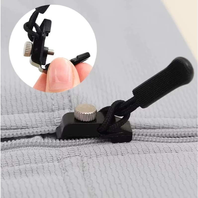 Ziper De Reparo Universal Substituição Removível Reparador Zipper Para Blusas Jaquetas Bolsas Malas