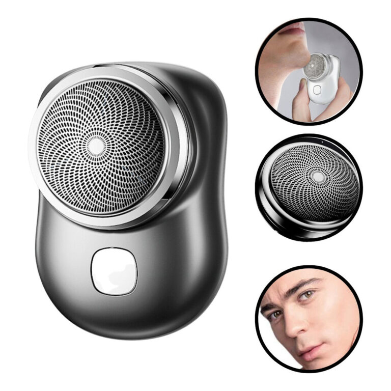 Barbeador Elétrico Portátil à Prova dÁgua USB-