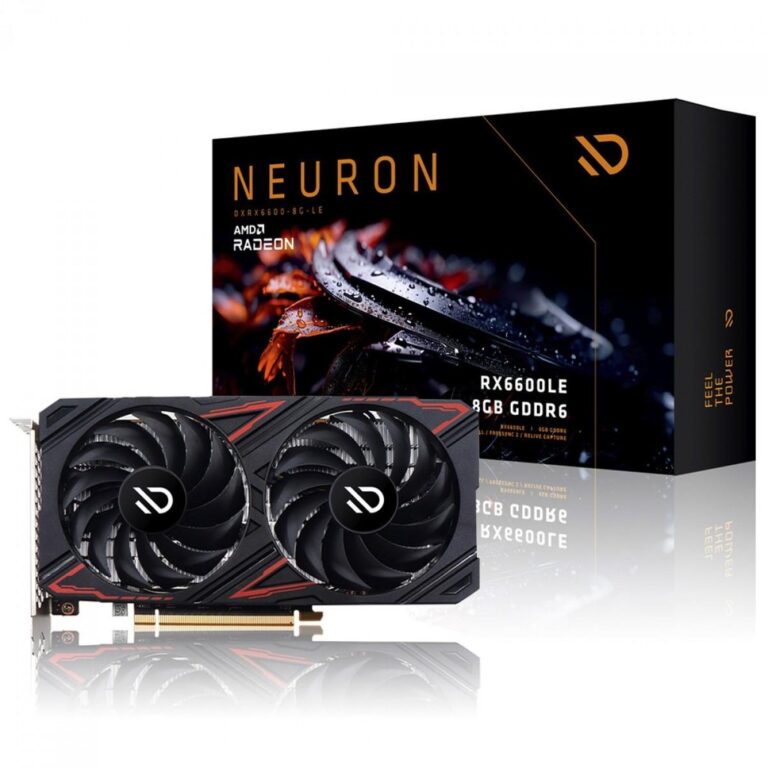 Placa De Vídeo Duex AMD Radeon RX 6600 LE Neuron,