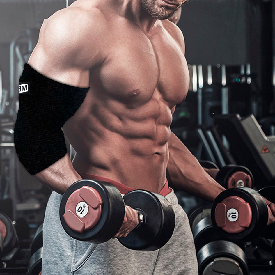 Par de Cotoveleira Profissional Musculação Esportiva Protetor Tendinite Epicondilite Prevenção Alívi
