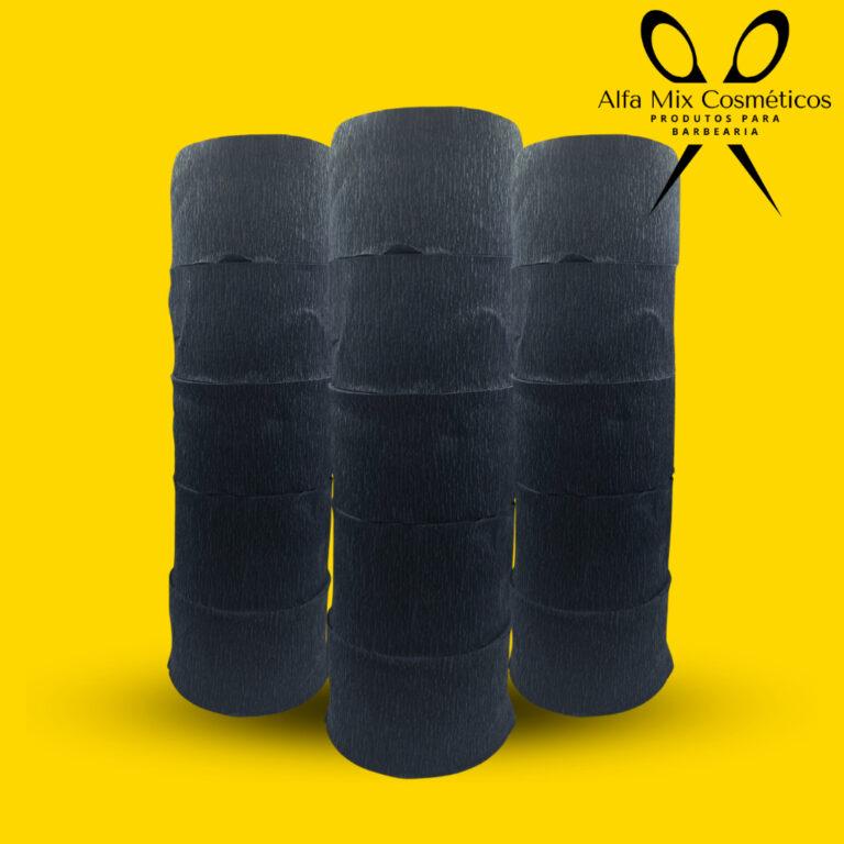 Gola Higiênica Preta – 3 Pacotes de Gola co