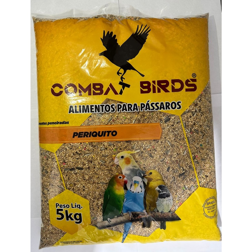 RAÇÃO PARA PERIQUITO – MISTURA DE SEMENTES STANDER 5KG