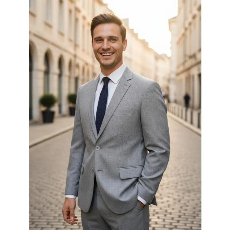 Terno Microfibra Melange Alfaiataria Premium