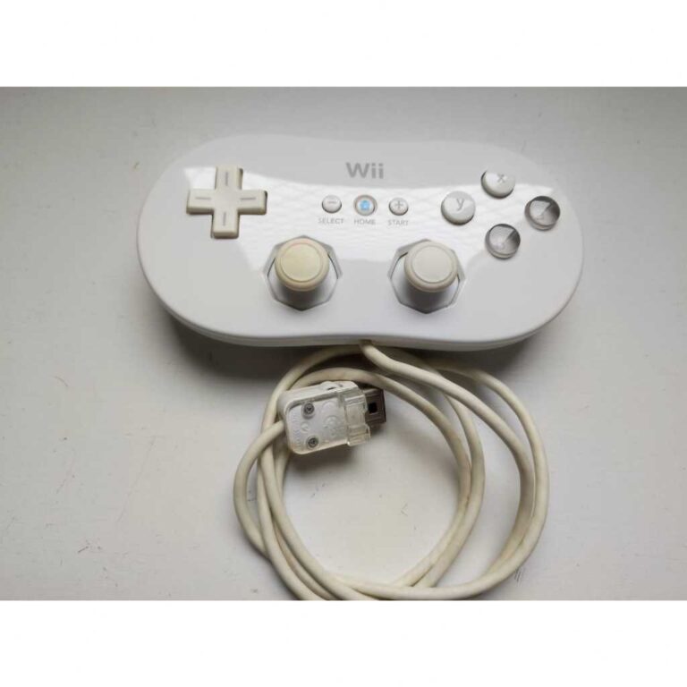 Controle Nintendo Wii Classic Controller Branco