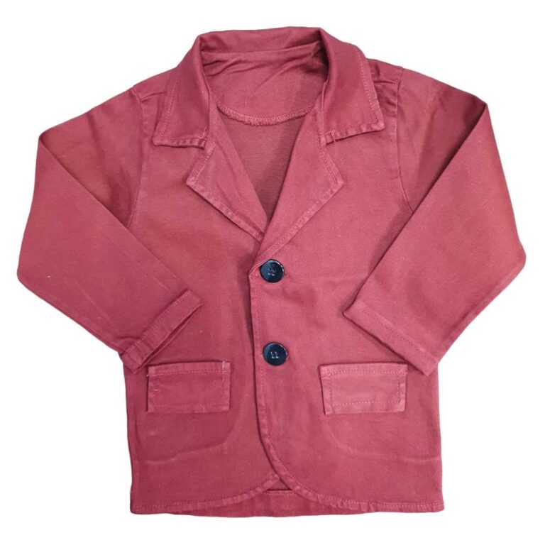 Blazer Infantil Vinho