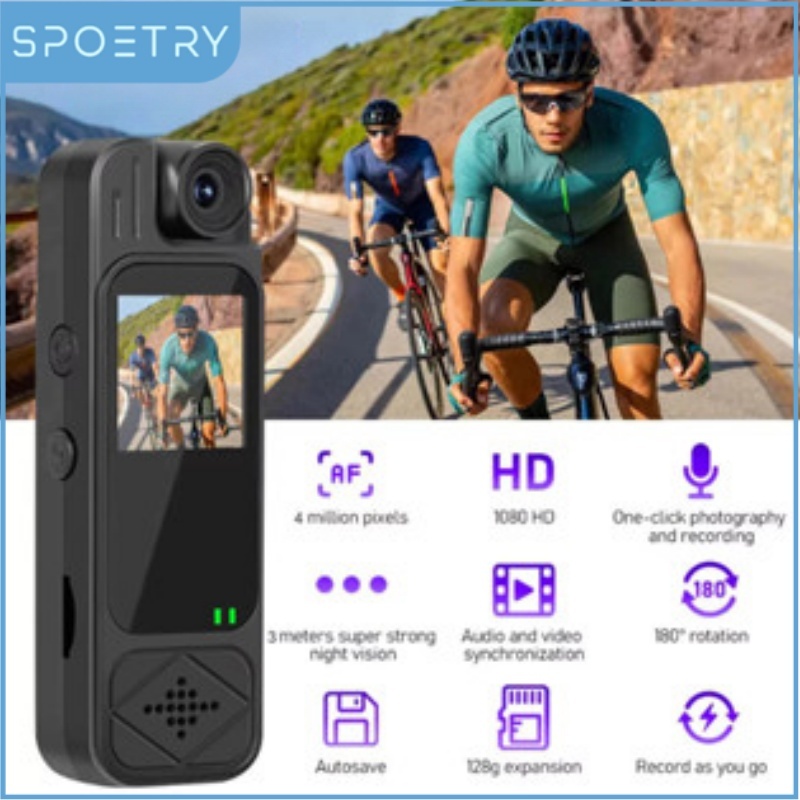 4K HD Mini Gravador Digital De Vídeo Câmera De Visão Noturna Infravermelha Portátil Câmera De Movime