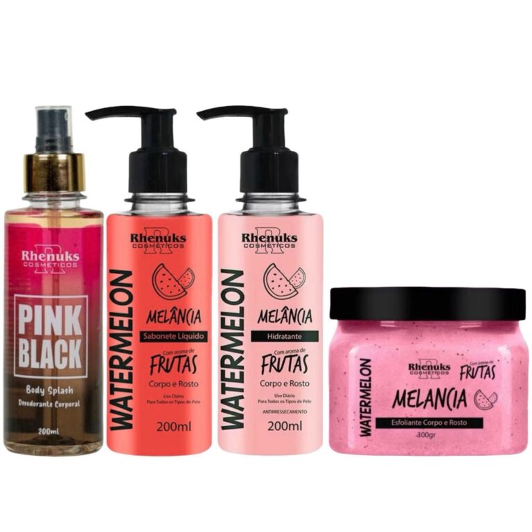 Kit Cuidado Rosto E Corpo Sabonete Líquido/ Hidra