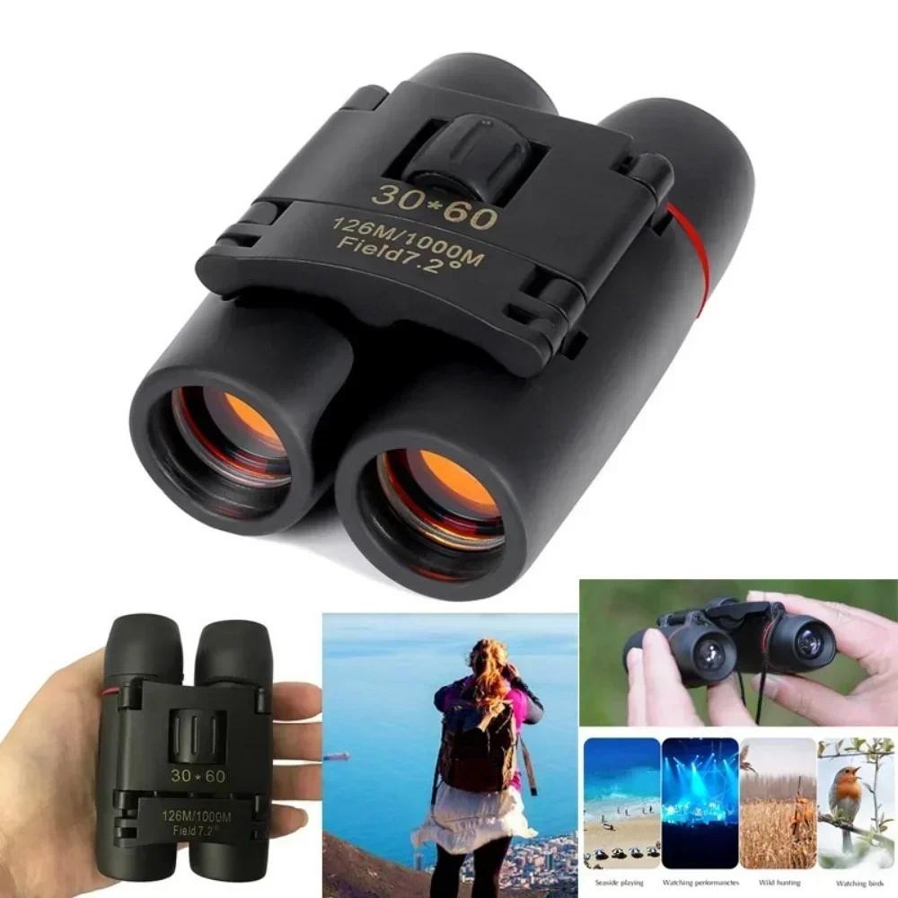 Binóculos Dobráveis De Longo Alcance Com Telescópio HD 30×60 E Visão Noturna Com Pouca Luz Para Ambi