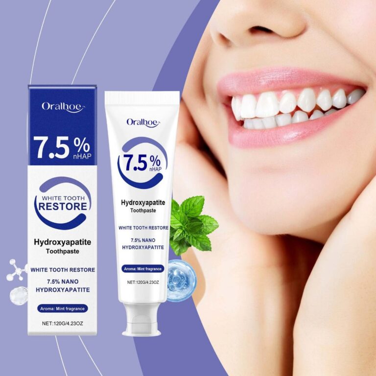 Oralhoe Creme Dental e Borracha 120g Eliminador de