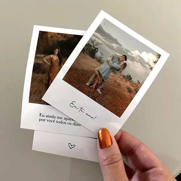 Mini Fotos 6×8 Personalizadas e Lisas com Ím