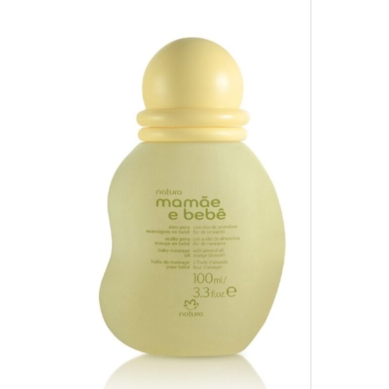 Óleo para massagem mamãe e bebê flor de laranje