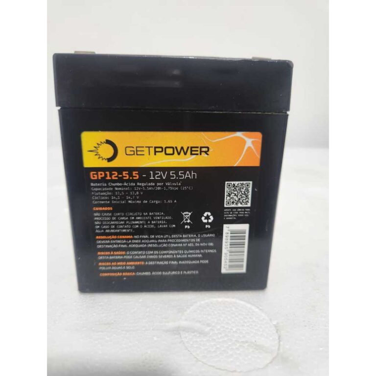 baterias 12v-5ah para Nobreak, Sistema de Alarme, 