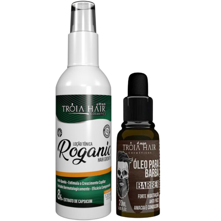 Tônico de crescimento para barba Roganic Hair Gro