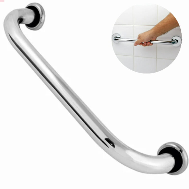 Barra de Apoio Alumínio Polido Banheiro Alça De 