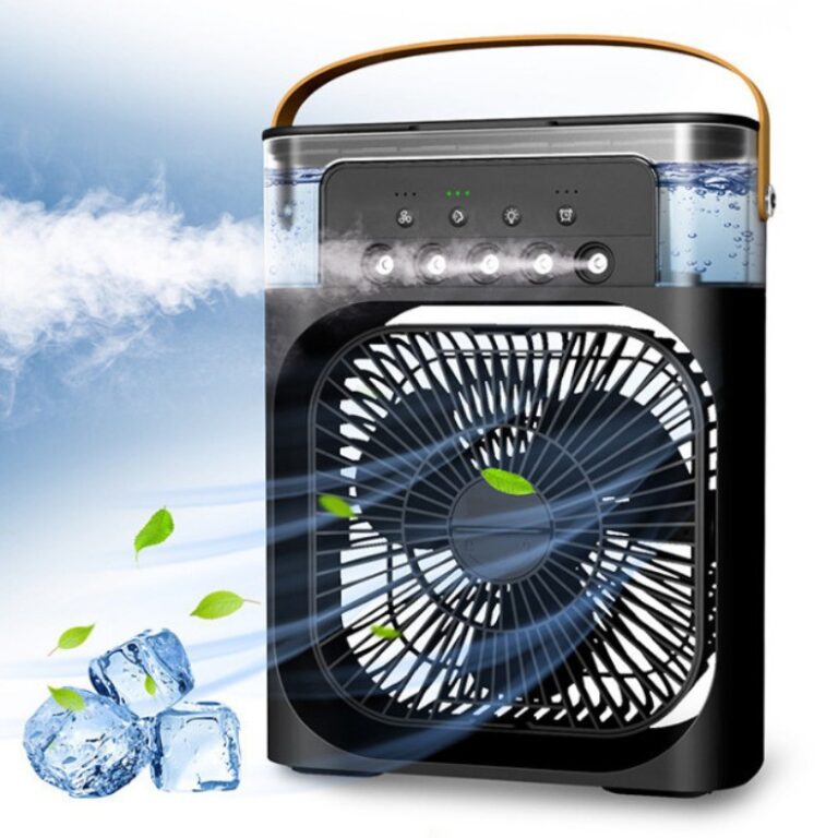 Mini Ar Condicionado Portatil Air Cooler Umidifica