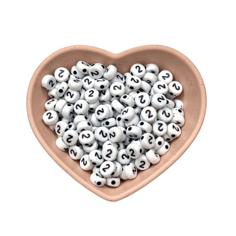 Miçangas Infantil número 250Pçs A Sua Escolha-b