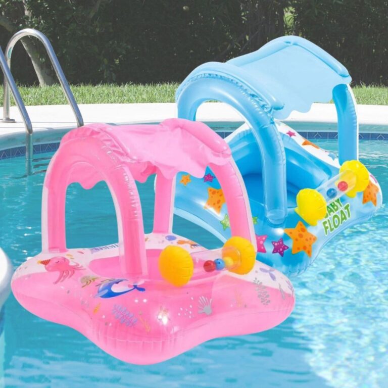 Boia Bote Coberto Infantil Inflável Piscina Boia 