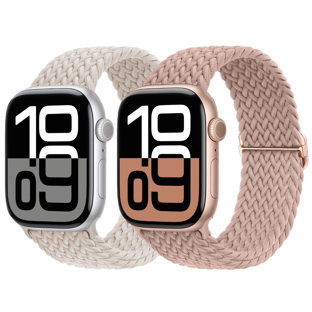 Pulseira de Nylon Compatível com Apple Watch Ultra 3 2 49mm 46mm 45mm 41mm 44 40 42mm Serie 11 10 9