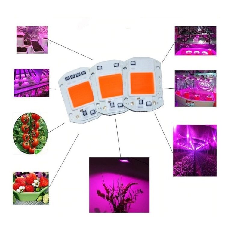 Led Cob 20w 220v Full Spectrum 380-840nm
