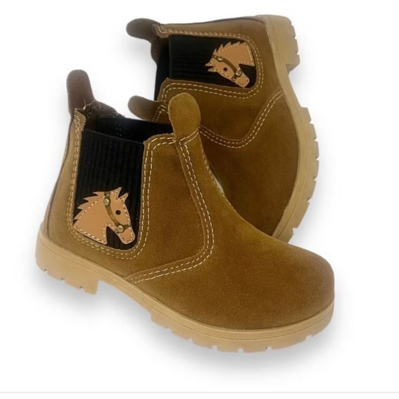 Bota Jeca Jequinha Cavalo Cano Curto infantil Sítio Fazenda