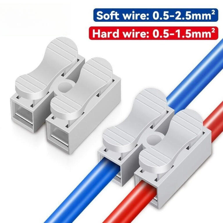 Kit 100 Peças Conector Emenda Ch 2 Vias 10a Cabo 