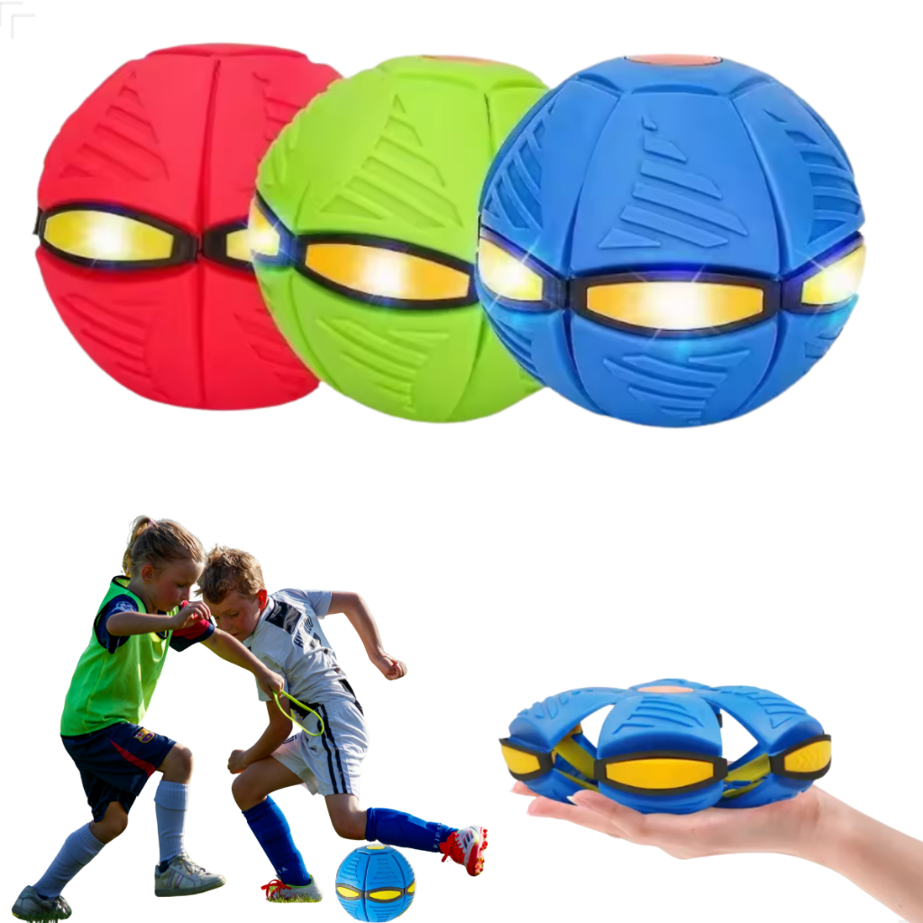 Brinquedo Bola maluca voadora Mágica Brinquedo Interativo para cães Bolinha disco Presente infantil