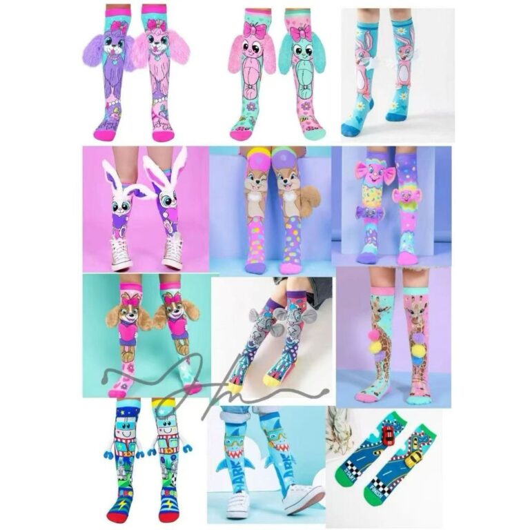 Meia 3D  De Presente Para Crianças Desenhos Anima