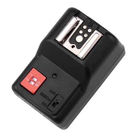 Rádio Flash Pt-04gy Sem Fio Receptor 4 Canais Avu