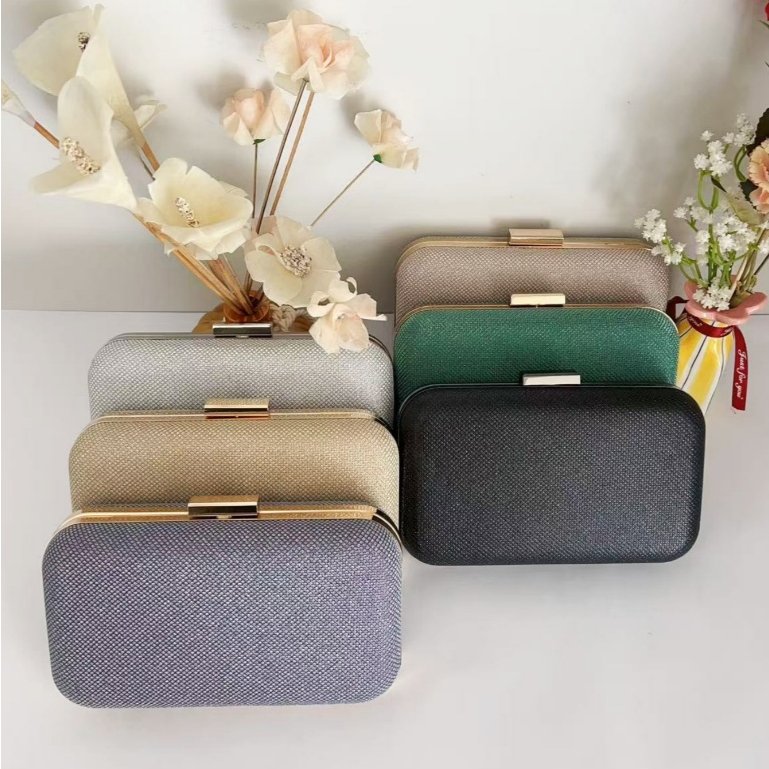 Bolsa Tiracolo / Carteira Feminina Com Glitter Par