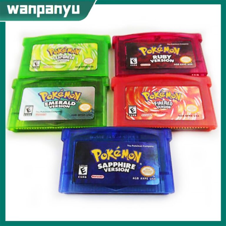 wanpanyu Sapphire/Emerald/Red/Leaf Green/Ruby Poke