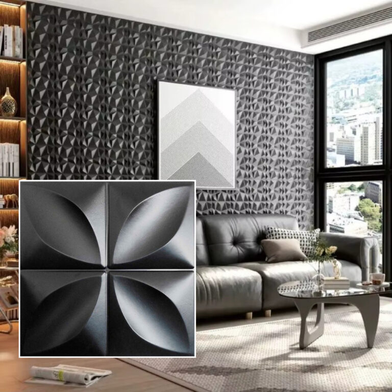 Kit Placas 3D Para Revestimento de Parede Adesivo 