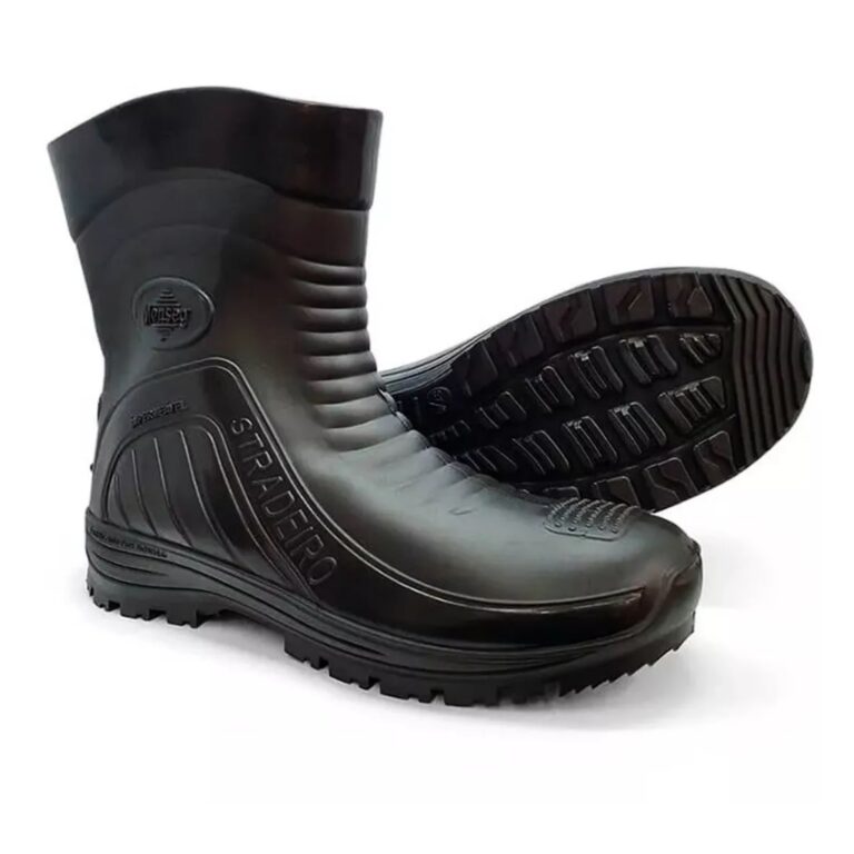 Bota 100% Impermeável Chuva Motociclista Motoquei