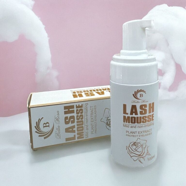 Espuma De Limpeza Bella Rosa Para Cílios Higieniz