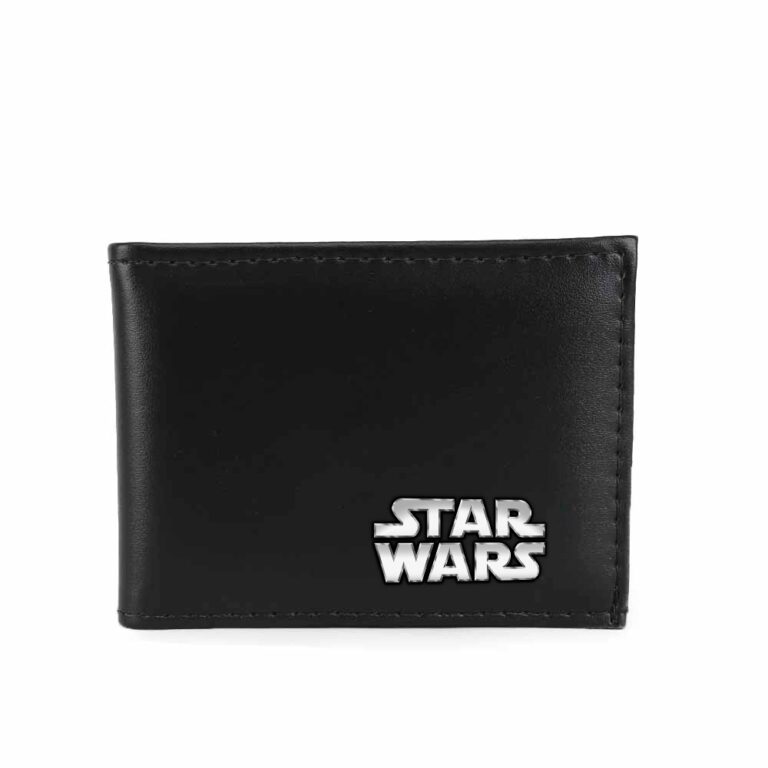 Carteira Infantil e Adulto Star Wars De Couro Port